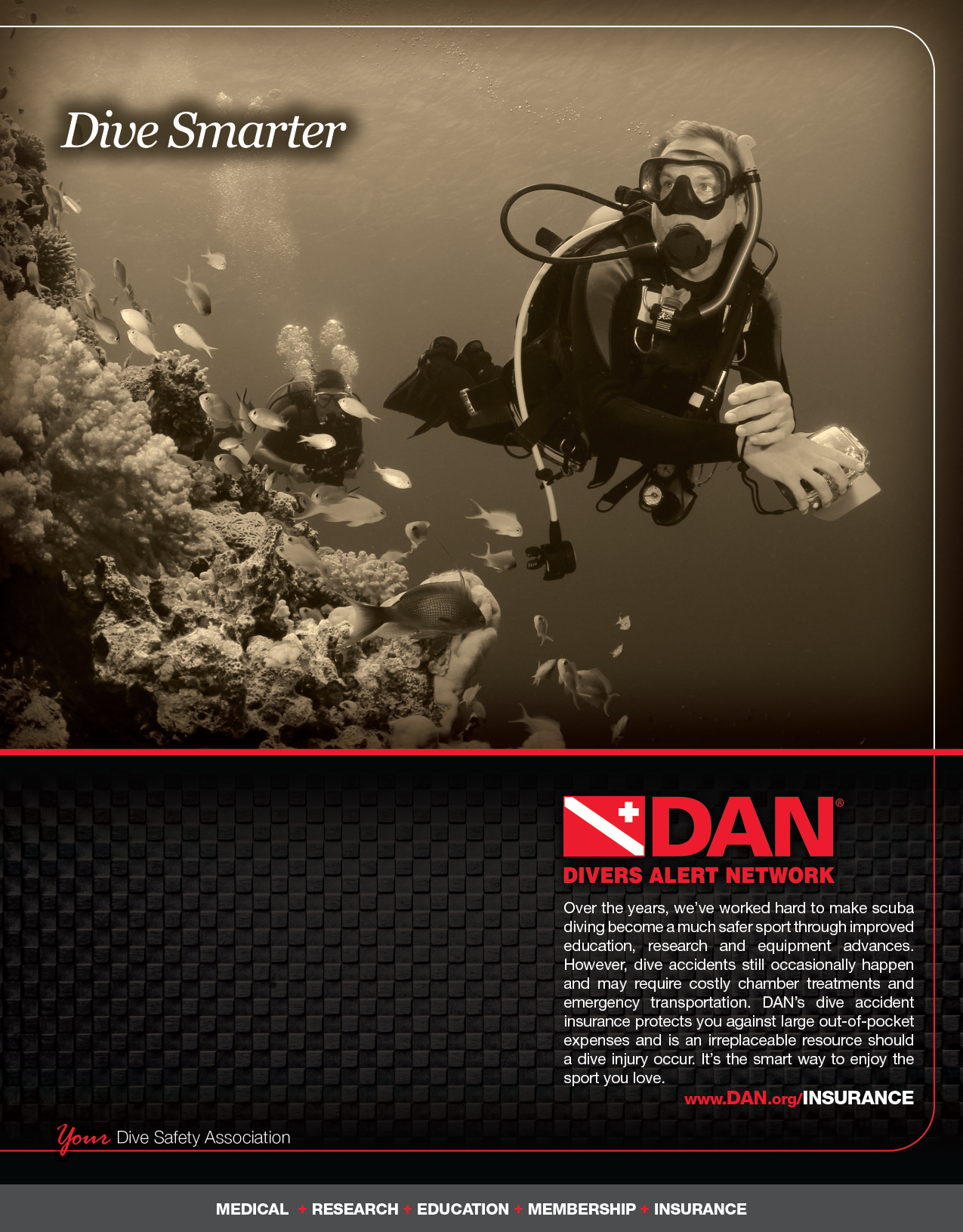 DAN Dive Smarter - Divers Insurance